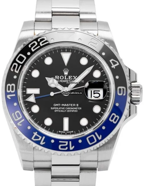 Appealing Imitation Rolex Gmt-master II 116710blnr Caliber 3186 Automatic Movement 40mm Steel Case Mens/unisex Watch - Image 4