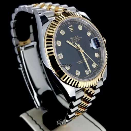 Fantastic Replica Rolex Datejust II 126333 Caliber 3235 Automatic Movement 41mm Gold/steel Case Mens/unisex Watch - Image 3