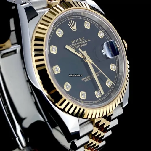 Fantastic Replica Rolex Datejust II 126333 Caliber 3235 Automatic Movement 41mm Gold/steel Case Mens/unisex Watch - Image 4