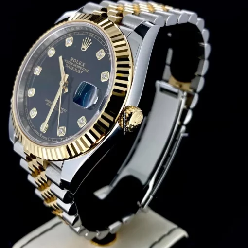 Fantastic Replica Rolex Datejust II 126333 Caliber 3235 Automatic Movement 41mm Gold/steel Case Mens/unisex Watch - Image 5