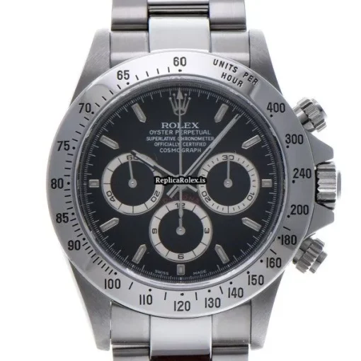 Fantastic Replica Rolex Daytona 16520 Caliber 4030 Automatic Movement 40mm Steel Case Watch - Image 6