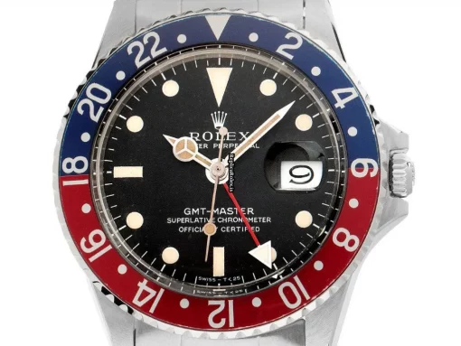 Awesome Replica Rolex Gmt-master 1675 Caliber 1570 Automatic Movement 40mm Steel Case Mens/unisex Watch