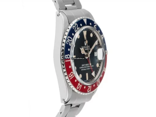 Awesome Replica Rolex Gmt-master 1675 Caliber 1570 Automatic Movement 40mm Steel Case Mens/unisex Watch - Image 3
