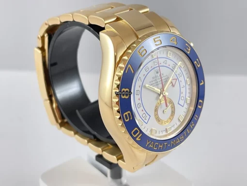 Cool Fake Rolex Yacht-master II 116688 Caliber 4161 Automatic Movement 44mm Yellow Gold Case Mens/unisex Watch - Image 2