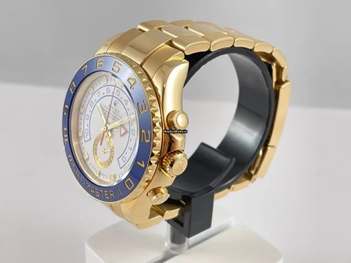Cool Fake Rolex Yacht-master II 116688 Caliber 4161 Automatic Movement 44mm Yellow Gold Case Mens/unisex Watch - Image 3