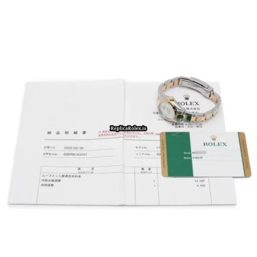 Trustworthy Replica Rolex Lady-datejust 179173 Automatic Movement 26mm Steel Case Womens Watch - Image 5