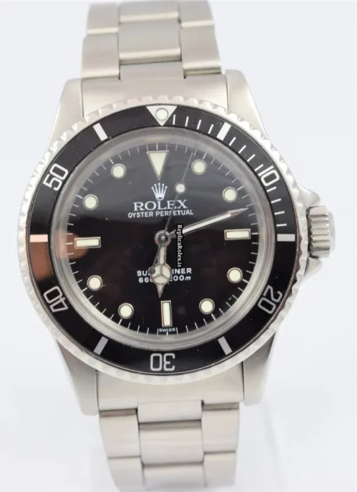 Durable Fake Rolex Submariner 5513 Caliber 1520 Automatic Movement 40mm Steel Case Mens/unisex Watch - Image 2