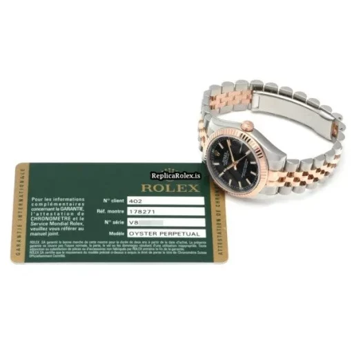 Amazing Fake Rolex Lady-datejust 178271 Automatic Movement 31mm Steel Case Watch - Image 5