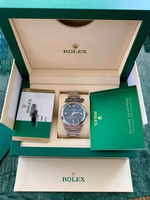 Fabulous Replica Rolex Oyster Perpetual 39 114300 Caliber 3132 Automatic Movement 39mm Steel Case Mens/unisex Watch - Image 2