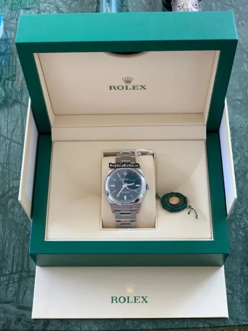 Fabulous Replica Rolex Oyster Perpetual 39 114300 Caliber 3132 Automatic Movement 39mm Steel Case Mens/unisex Watch - Image 5