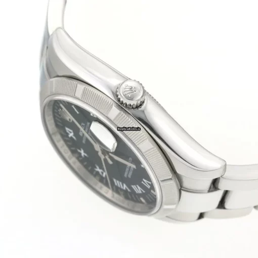 Design Replica Rolex Oyster Perpetual Date 115210 Automatic Movement 34mm Steel Case Watch - Image 3