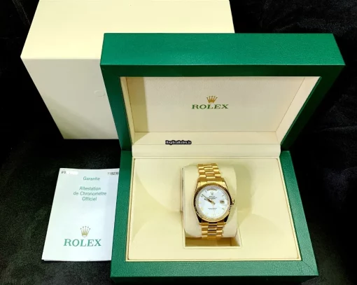 Great Fake Rolex Day-date 36 118238 Caliber 3155 Automatic Movement 36mm Yellow Gold Case Mens/unisex Watch - Image 7