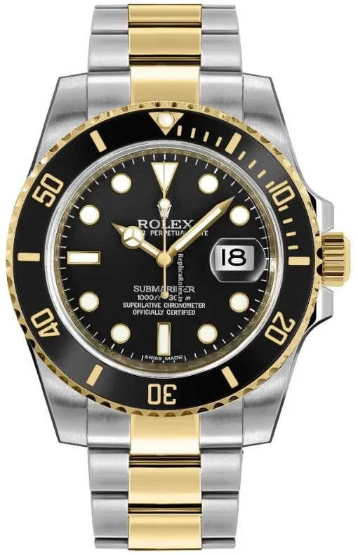 Top Replica Rolex Submariner Date 116613ln Caliber 3135 Automatic Movement 40mm Gold/steel Case Mens/unisex Watch