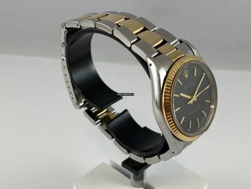 Top Replica Rolex Oyster Perpetual 14233 Caliber 3000 Automatic Movement 34mm Gold/steel Case Mens/unisex Watch - Image 2