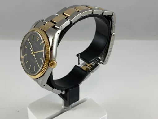 Top Replica Rolex Oyster Perpetual 14233 Caliber 3000 Automatic Movement 34mm Gold/steel Case Mens/unisex Watch - Image 3