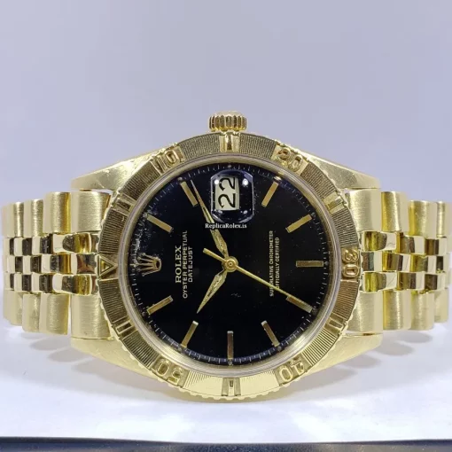 Amazing Copy Rolex Datejust Turn-o-graph 1625 Caliber 1570 Automatic Movement 36x44mm Yellow Gold Case Mens/unisex Watch - Image 4