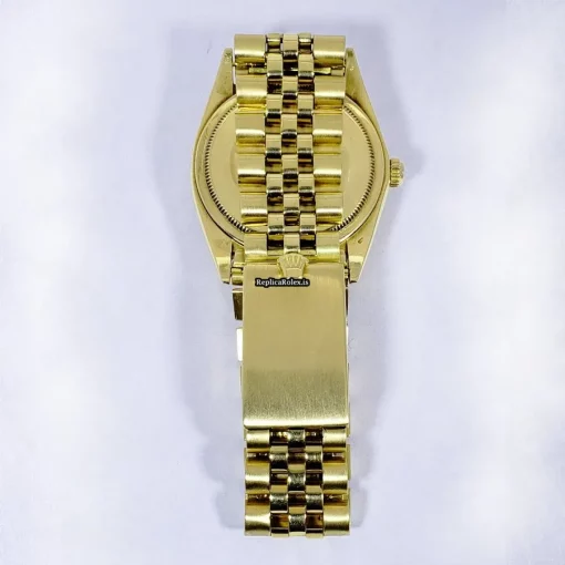Amazing Copy Rolex Datejust Turn-o-graph 1625 Caliber 1570 Automatic Movement 36x44mm Yellow Gold Case Mens/unisex Watch - Image 8