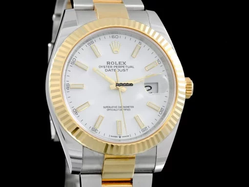Affordable Copies Rolex Datejust II 126333 Automatic Movement 41mm Gold/steel Case Mens/unisex Watch - Image 2