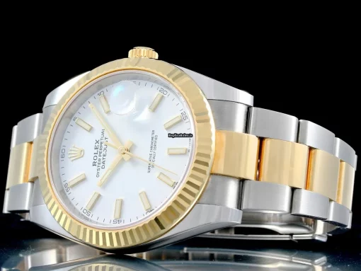 Affordable Copies Rolex Datejust II 126333 Automatic Movement 41mm Gold/steel Case Mens/unisex Watch - Image 4