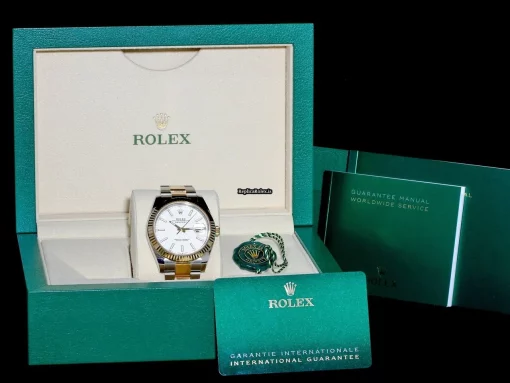 Affordable Copies Rolex Datejust II 126333 Automatic Movement 41mm Gold/steel Case Mens/unisex Watch - Image 6