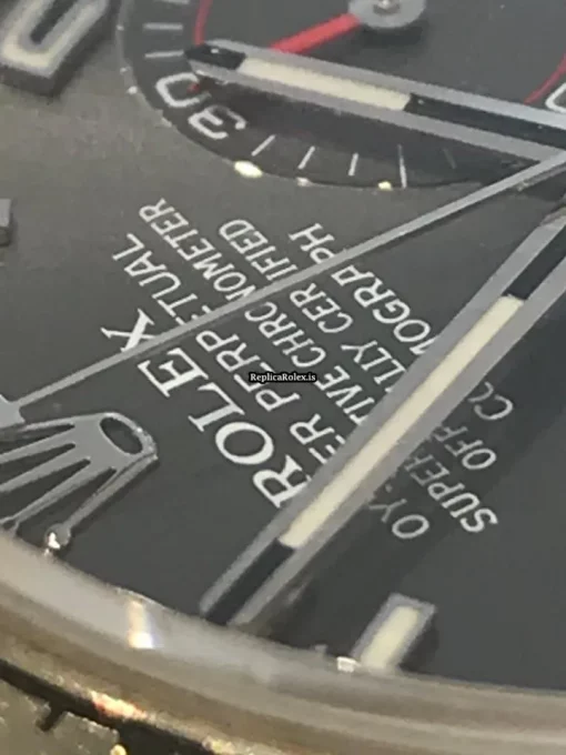 Great Fake Rolex Daytona 116519 Caliber 4130 Automatic Movement 40mm White Gold Case Mens/unisex Watch - Image 4