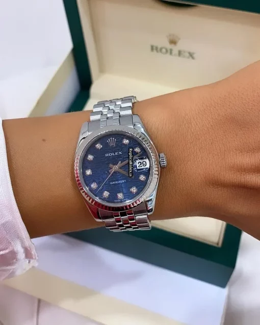 Excellent Replica Rolex Lady-datejust 178274 Caliber 2235 Automatic Movement 31mm Gold/steel Case Womens Watch - Image 10