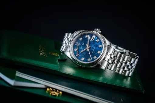 Excellent Replica Rolex Lady-datejust 178274 Caliber 2235 Automatic Movement 31mm Gold/steel Case Womens Watch - Image 3