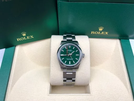 Discount Imitation Rolex Oyster Perpetual 31 277200 Caliber 2232 Automatic Movement 31mm Steel Case Womens Watch - Image 2