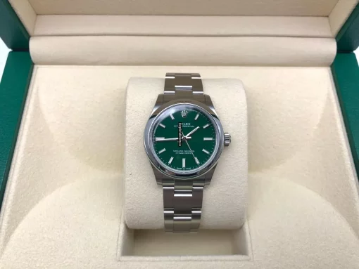 Discount Imitation Rolex Oyster Perpetual 31 277200 Caliber 2232 Automatic Movement 31mm Steel Case Womens Watch - Image 3