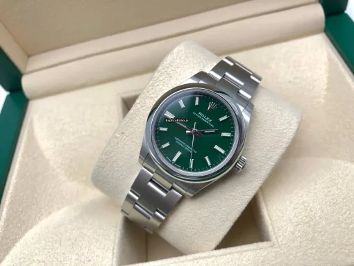 Discount Imitation Rolex Oyster Perpetual 31 277200 Caliber 2232 Automatic Movement 31mm Steel Case Womens Watch - Image 4