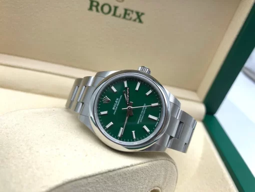 Discount Imitation Rolex Oyster Perpetual 31 277200 Caliber 2232 Automatic Movement 31mm Steel Case Womens Watch - Image 8