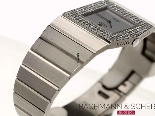 Beautiful Replica Rolex Cellini 4609 Manual Winding Movement 27.6x28mm White Gold Case Mens/unisex Watch - Image 4