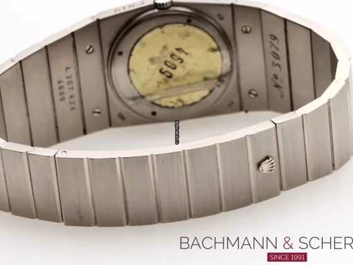 Beautiful Replica Rolex Cellini 4609 Manual Winding Movement 27.6x28mm White Gold Case Mens/unisex Watch - Image 7