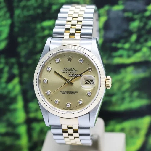 Superior Knockoff Rolex Datejust 16233 Caliber 3135 Automatic Movement 36mm Steel Case Mens/unisex Watch - Image 9