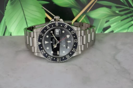 Stylish Imitation Rolex Gmt-master 16750 Caliber 3075 Automatic Movement 40mm Steel Case Mens/unisex Watch - Image 3