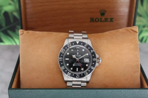 Stylish Imitation Rolex Gmt-master 16750 Caliber 3075 Automatic Movement 40mm Steel Case Mens/unisex Watch - Image 5