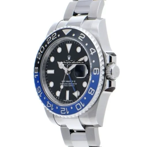 Discount Replica Rolex Gmt-master II 116710blnr Caliber 3186 Automatic Movement 40mm Steel Case Watch - Image 2