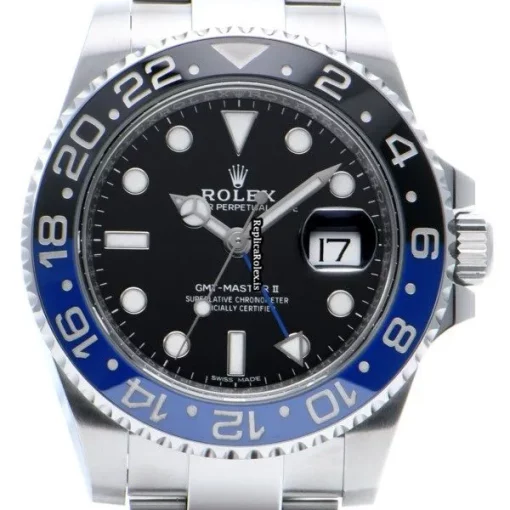 Discount Replica Rolex Gmt-master II 116710blnr Caliber 3186 Automatic Movement 40mm Steel Case Watch - Image 6