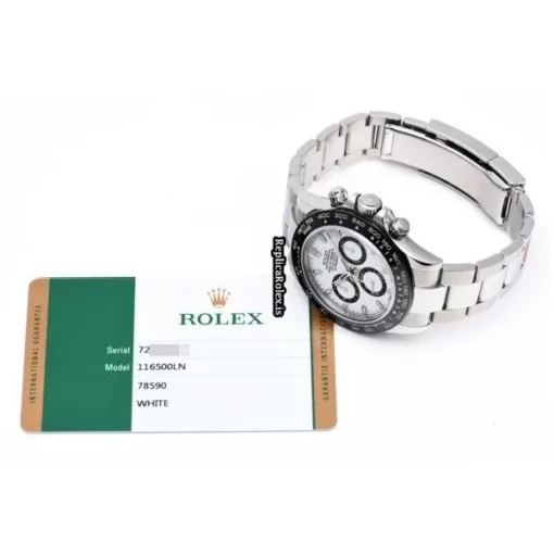 Lovely Fakes Rolex Daytona 116500ln Caliber 4130 Automatic Movement 40mm Steel Case Watch - Image 5