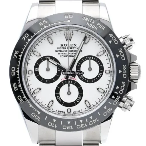 Lovely Fakes Rolex Daytona 116500ln Caliber 4130 Automatic Movement 40mm Steel Case Watch - Image 6