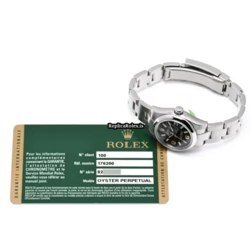 High Quality Replica Rolex Oyster Perpetual 26 176200 Caliber 2231 Automatic Movement 26mm Steel Case Womens Watch - Image 5