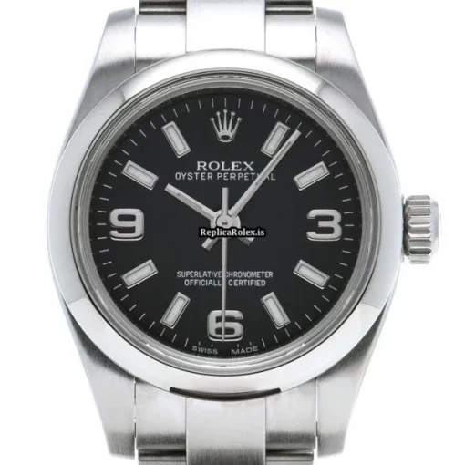 High Quality Replica Rolex Oyster Perpetual 26 176200 Caliber 2231 Automatic Movement 26mm Steel Case Womens Watch - Image 6