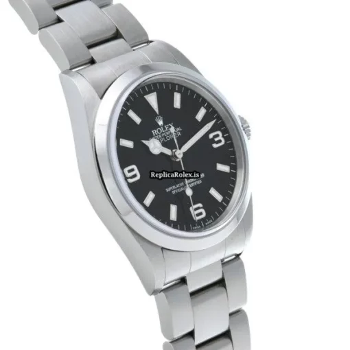 Design Replica Rolex Explorer 14270 Caliber 3000 Automatic Movement 36mm Steel Case Watch - Image 3