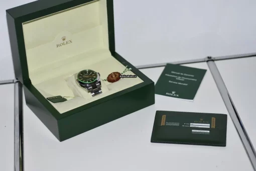 Design Replica Rolex Milgauss 116400gv Automatic Movement 40mm Steel Case Mens/unisex Watch - Image 9