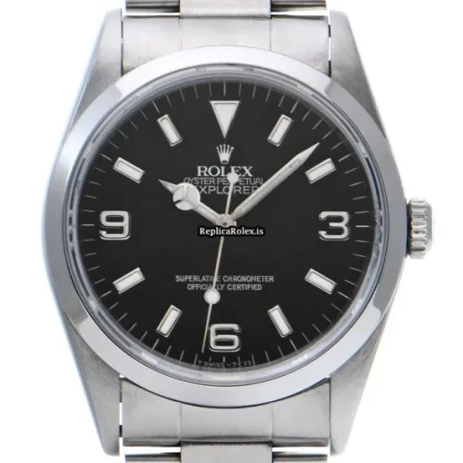 Trustworthy Replica Rolex Explorer 14270 Caliber 3000 Automatic Movement 36mm Steel Case Watch - Image 5