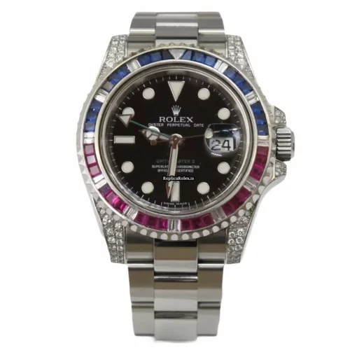 Appealing Replica Rolex Gmt-master II 116710ln Caliber 3186 Automatic Movement 40mm Steel Case Mens/unisex Watch
