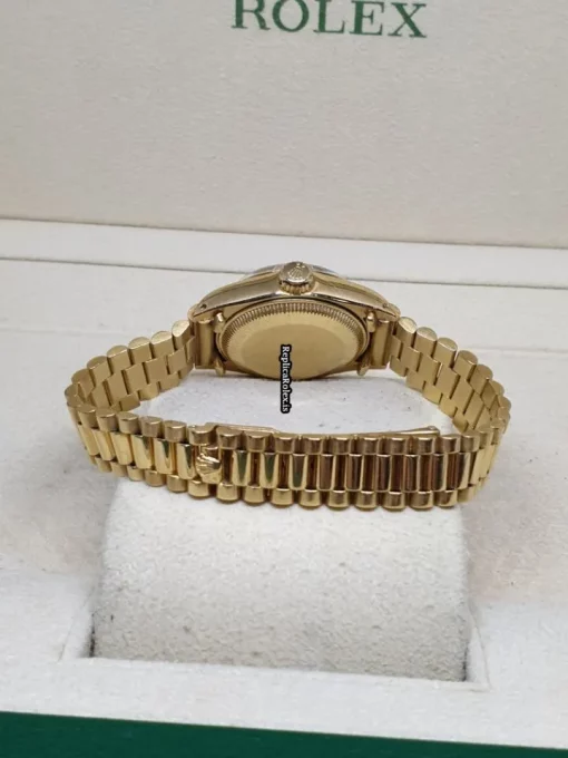 Lovely Replica Rolex Lady-datejust 69178 Caliber 2135 Automatic Movement 26mm Yellow Gold Case Womens Watch - Image 5
