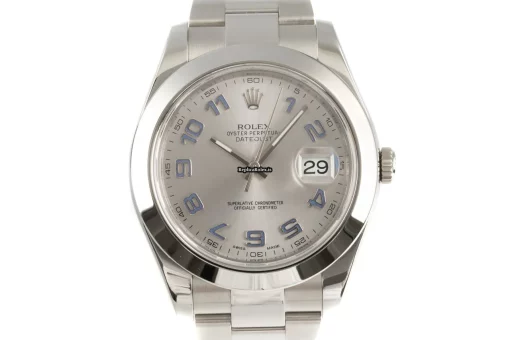 Suitable Fake Rolex Datejust II 116300 Caliber 3136 Automatic Movement 41mm Steel Case Mens/unisex Watch - Image 7