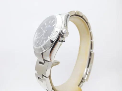 Appealing Fake Rolex Oyster Perpetual 177210 Automatic Movement 31mm Steel Case Womens Watch - Image 3