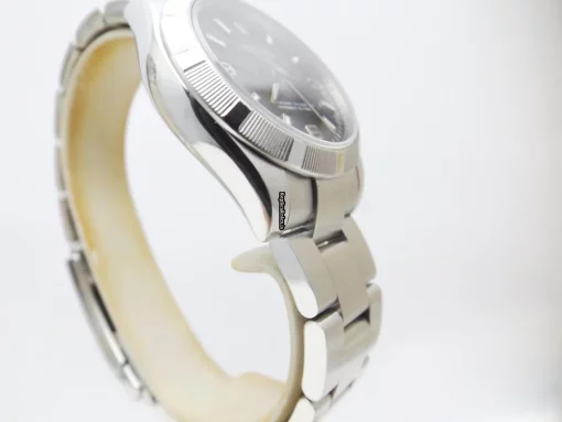 Appealing Fake Rolex Oyster Perpetual 177210 Automatic Movement 31mm Steel Case Womens Watch - Image 4